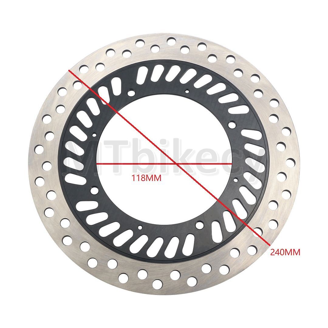 嵐 Front Wheel Brake Disc Rotor For HONDA CRF150F CRF230F 2003-2019