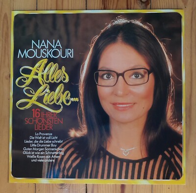 NANA MOUSKOURI Alles Liebe... LP Reissue Comp. | NM EX | Philips German Press