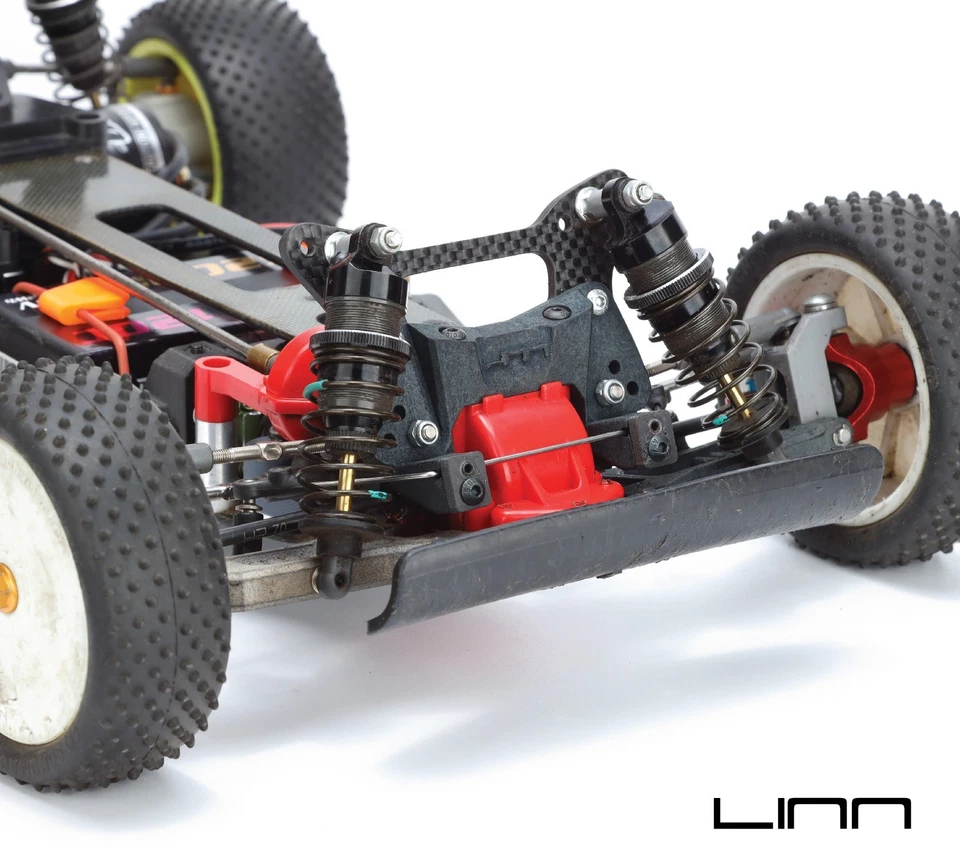 Tamiya Top Force Front Shock Tower Bracket Mount Anti Roll Bar TA01, TA02, DF01 - image 2 of 4