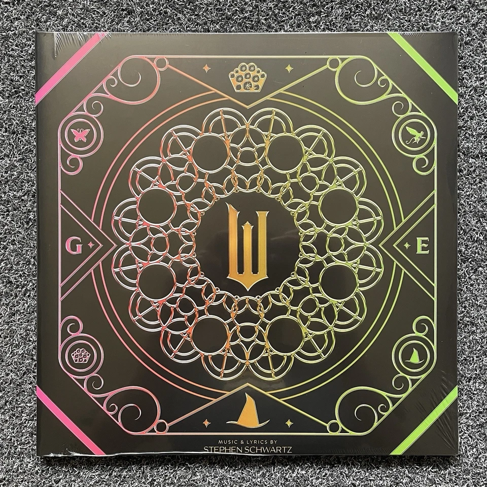 Wicked Picture Disc Vinyl & Signed Autographed Print Ariana Grande Cynthia Erivo - Image 2 of 4