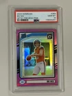 2024 Donruss Rated Rookie Bo Nix PSA 10 Gem  #369 Optic Preview Pink Prizm (RC)
