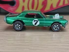 Vintage Hot Wheels Redline Nitty Gritty Kitty Green Dark interior The Spoilers