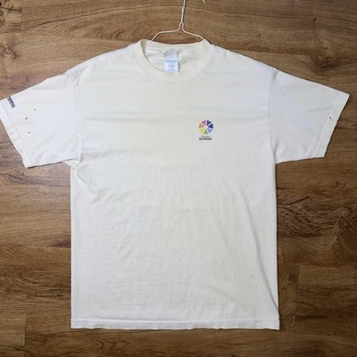 Eureka Seven Project Eureka Shirt Mens Large White Bandai Anime Mecha 2000s