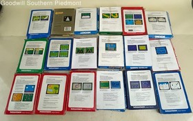 Lot of 18 Assorted Intellivision Games with Boxes - Tested