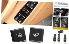 2PCS Driver Side Window Switch Buttons Compatible with Porsche For Driver Side