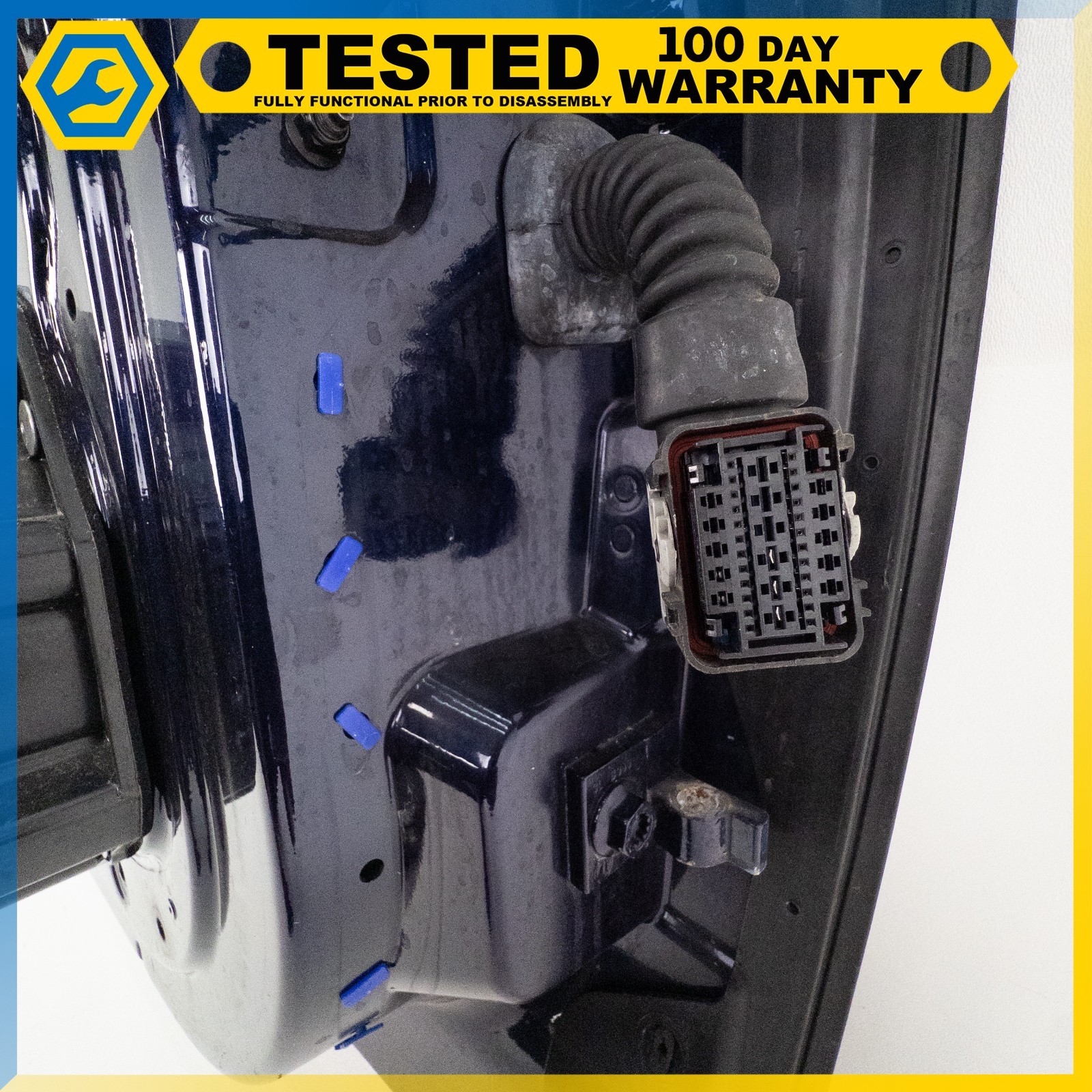 14-19 MASERATI QUATTROPORTE FRONT LEFT DRIVER SIDE DOOR SHELL BLUE OEM