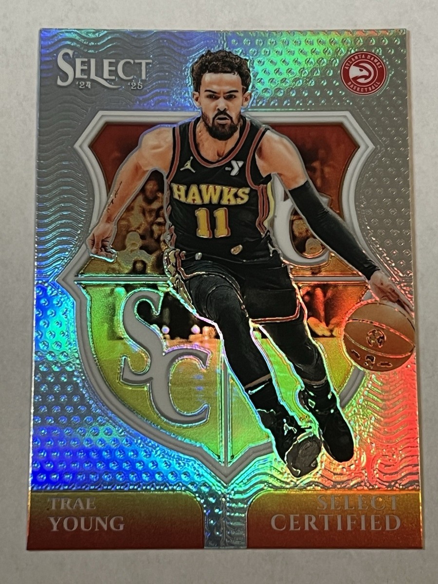 2024-25 Trae Young Panini Select Certified Silver Prizm #8