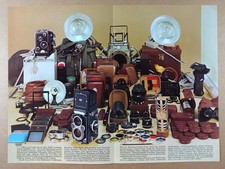 1965 Rollei Rolleiflex 3.5F Camera  161 Accessories vintage print Ad