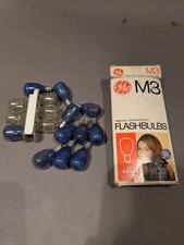 16 - M3 Flash Bulbs VINTAGE GE General Electric FLASHBULBS  NEW 37008