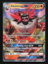 Incineroar GX 27/149 Ultra Rare SM Base Set Pokémon Card