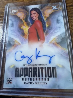 Cathy Kelley 2025 Topps Exalted WWE Apparition Auto