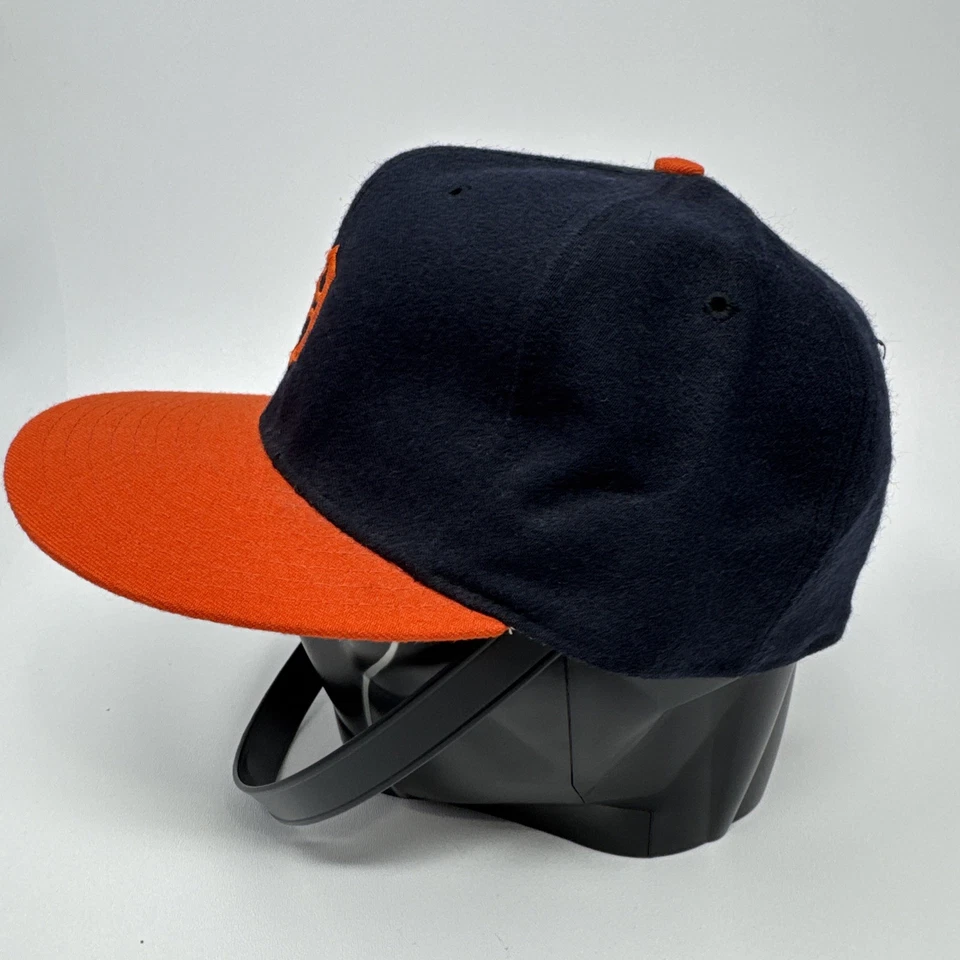 Vintage Detroit Tigers Hat Cap 7 1/4 New Era 5959 Pro Model Diamond Collection - Image 3 of 4