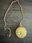 Antique Elgin Art Deco Gold Filled 17 Jewels Pocket Watch (not Working)