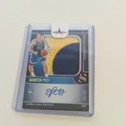 2024-25 Panini Silhouette Quinten Post RC Patch Autograph Auto Holo Silver /25