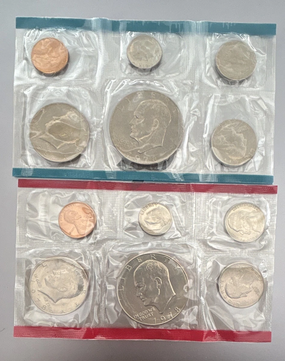 25+ Uncirculated 1978 US Coin Mint Sets for sale | Updated Oct 2026