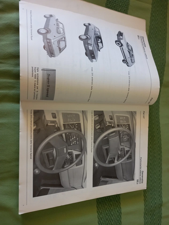 Fiat 127 + 127 Sport 75 HP + Fiorino e Pick Up Manuale di Assistenza Officina Or - Immagine 4 di 4