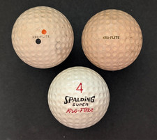 vtg lot - SPALDING golf balls - Kro-Flite - Super Kro-Flite