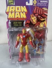 Marvel Legends Retro Card Iron Man Model 09 6  Action Figure w  Accessories New