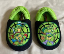 Teenage Mutant Ninja Turtles TMNT Toddler Slippers Boys/Girls Size 7/8