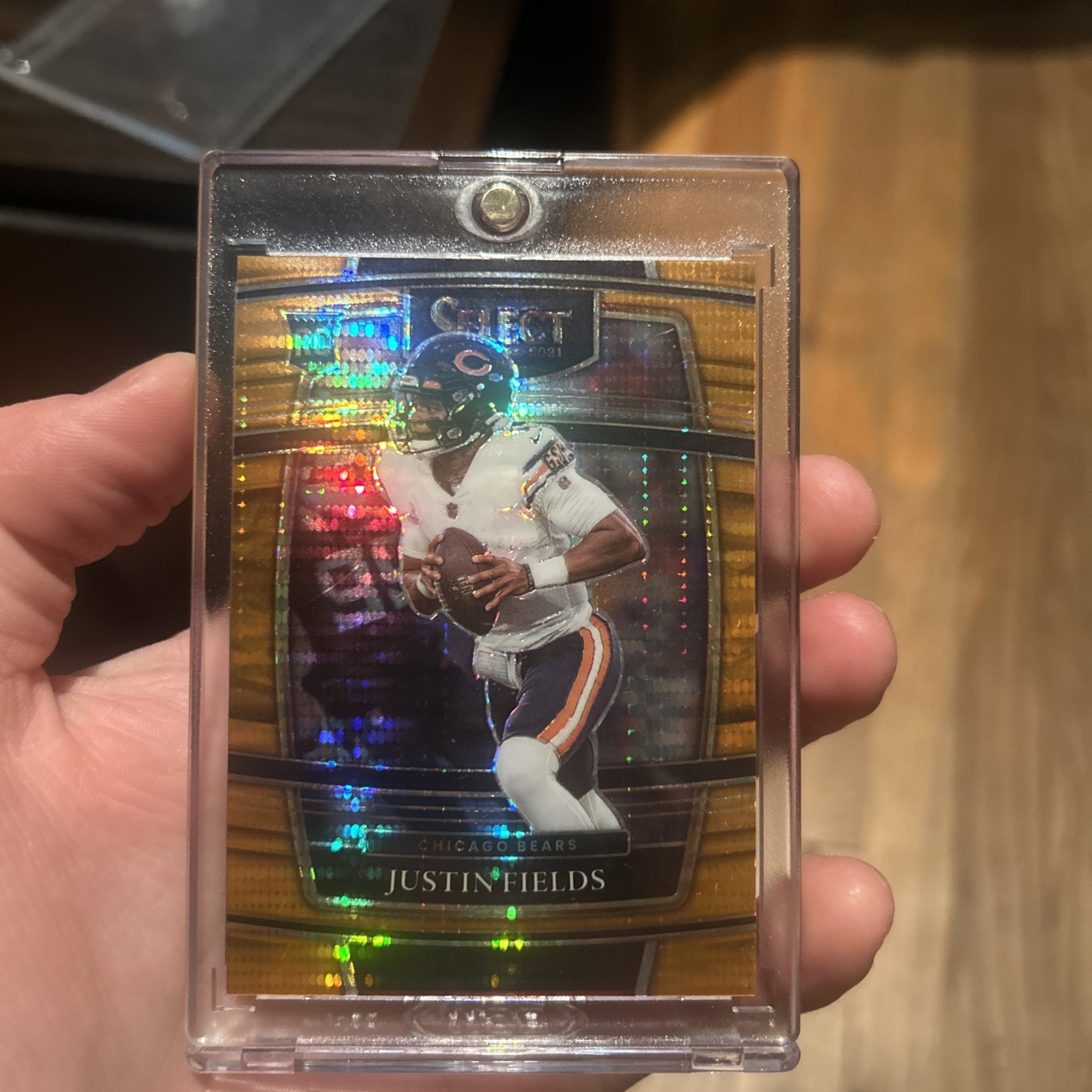 2021 SELECT JUSTIN FIELDS Orange Pulsar Concourse Level 1/7 Jersey Match! #50