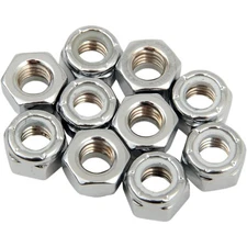 Drag Specialties 5/16-18 Chrome Nylon Nut DS-190526