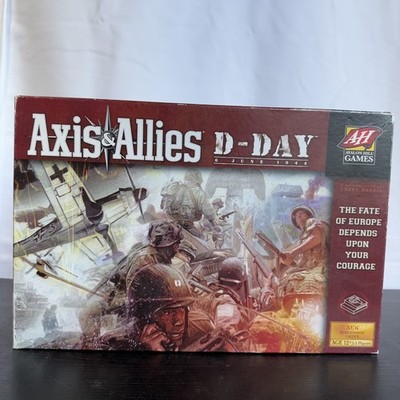 Axis and Allies D-Day 6 june 1944 board game Avalon Hill Game Sealed Game pieces