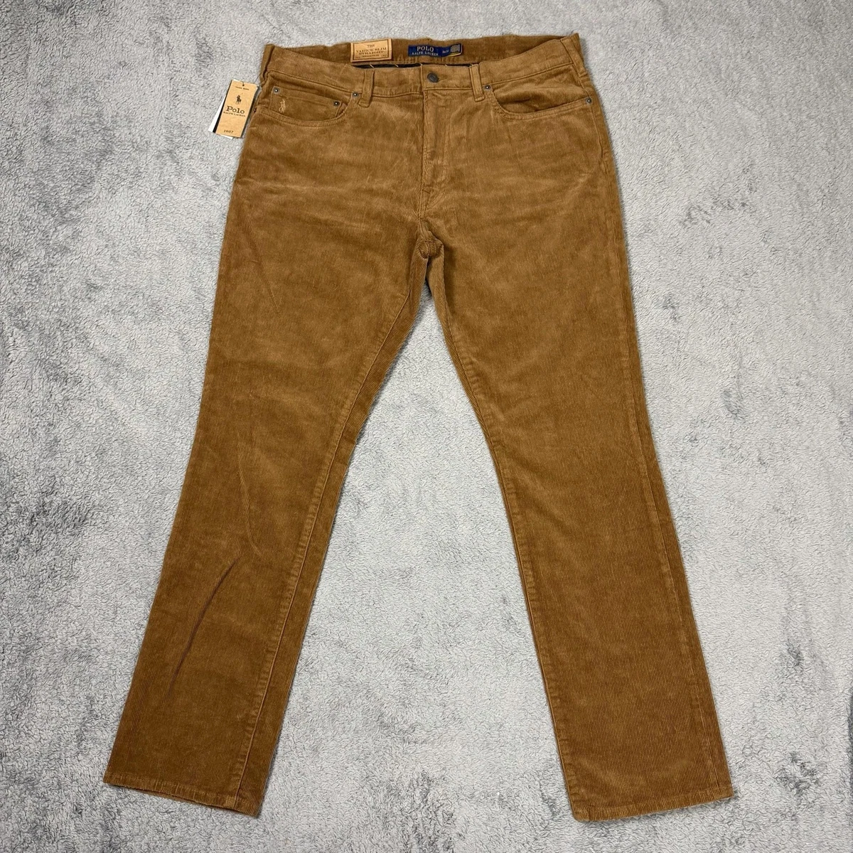 Polo Ralph Lauren Corduroy Brown Pants for Men for sale | eBay
