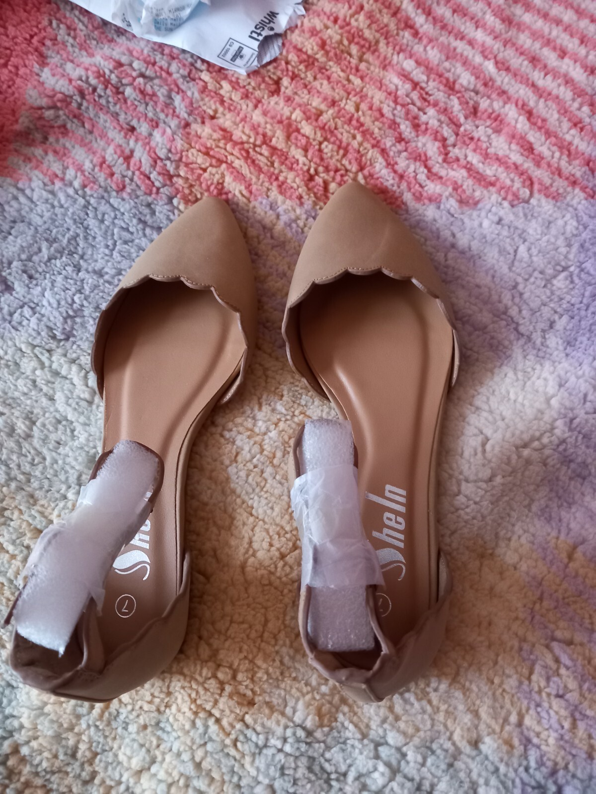 APL Sandali bassi marroni misura molto piccola 7 chiusura con fibbia