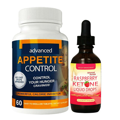  Appetite Control Weight Management & Raspberry Ketone Metabolism Support 60ml