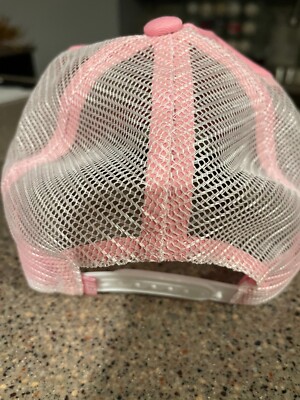 Yeti Coolers Truckers Hat Cap Mesh Back Pink & White Ladies  display picture 1