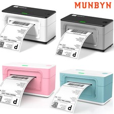 MUNBYN 4x6 Thermal Shipping Label Printer USB Multi-color Barcode Labels Printer