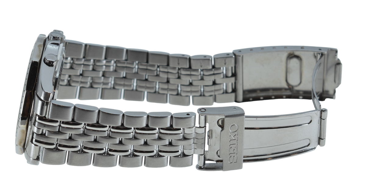 Rare Men's Seiko Chronograph Alarm 1998 Nagono Olympics Yellow