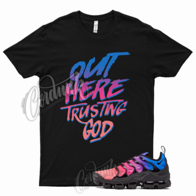 TG T Shirt for Air VaporMax Plus Racer Blue Black Hyper Pink WMNS 1 Vapor