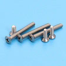 M4 Stainless steel Phillips Semi Countersunk Head Screws Cross PHIL Bolts 6-50mm