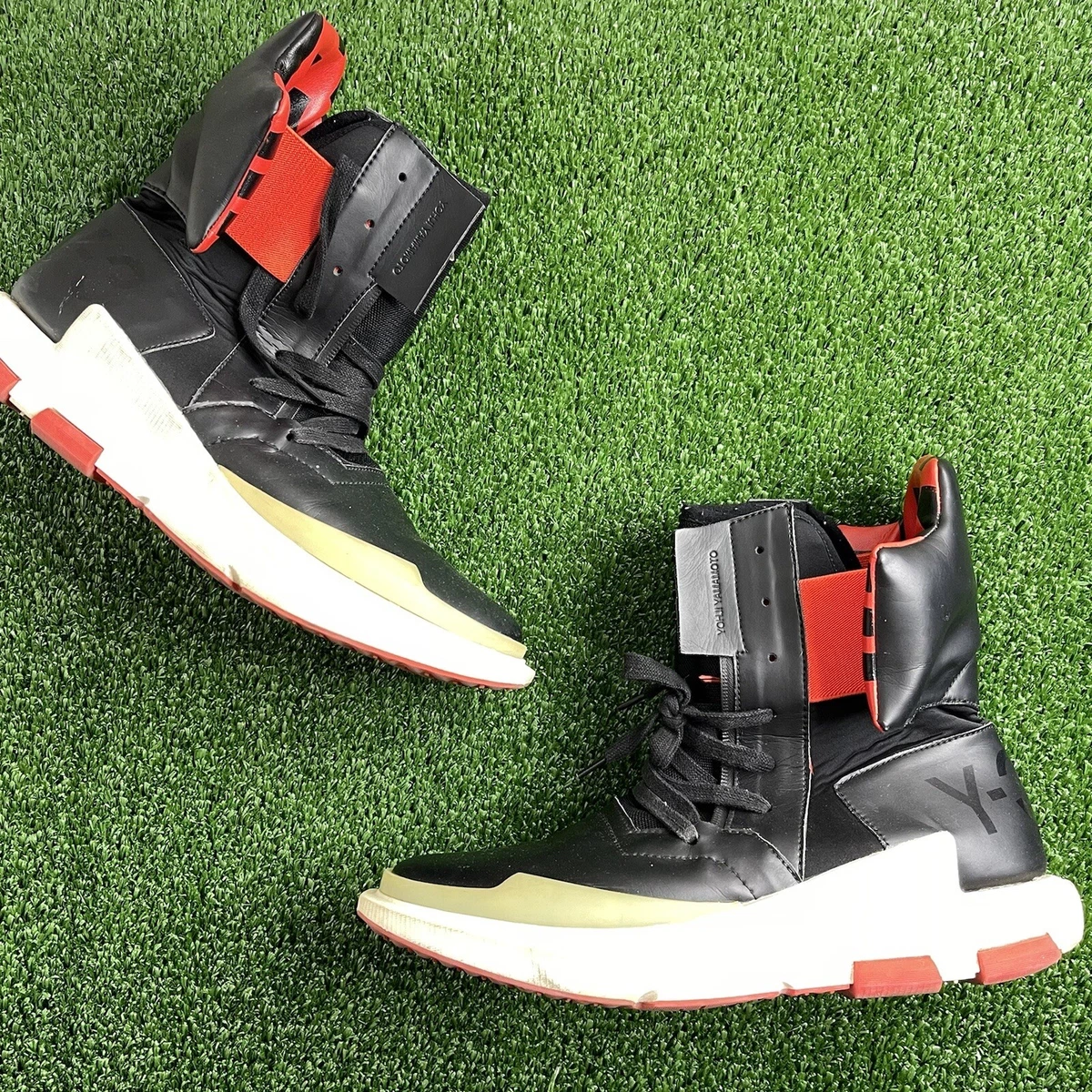 Adidas y3 red black Clearance