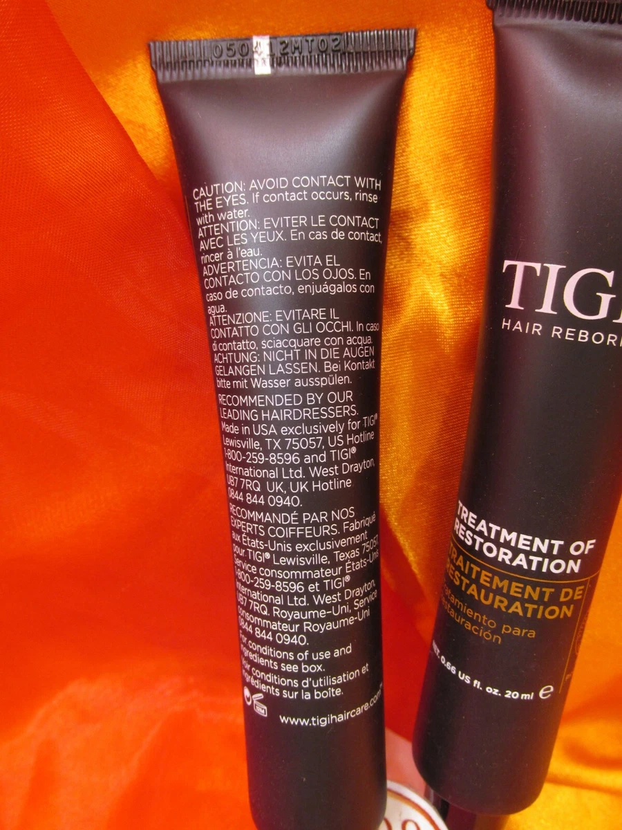 Tigi hair reborn treatment of smoothing top