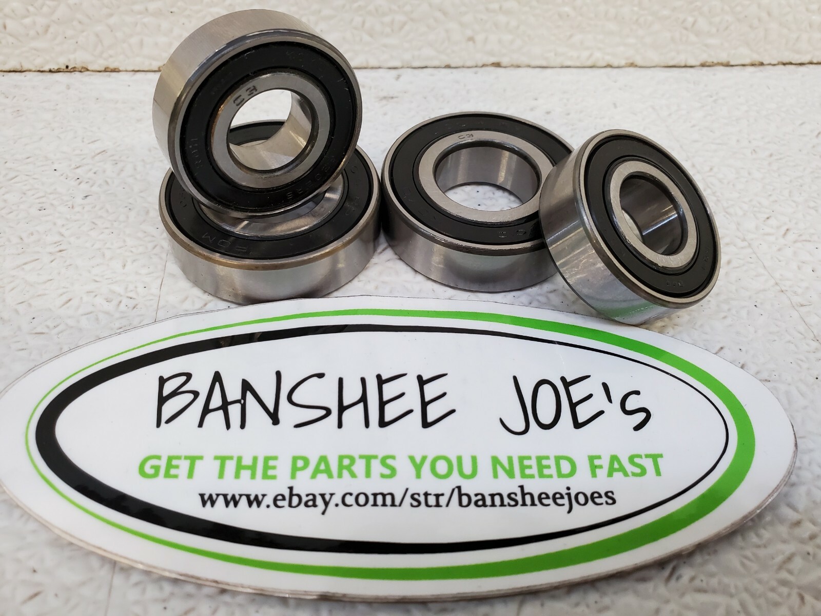 19872006 Yamaha Banshee Front Wheel Bearings LR Deep Groove Ball