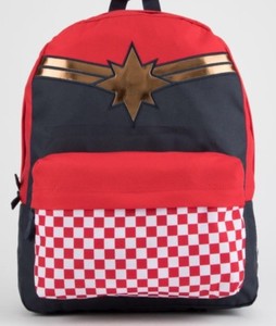 captain marvel backpack vans