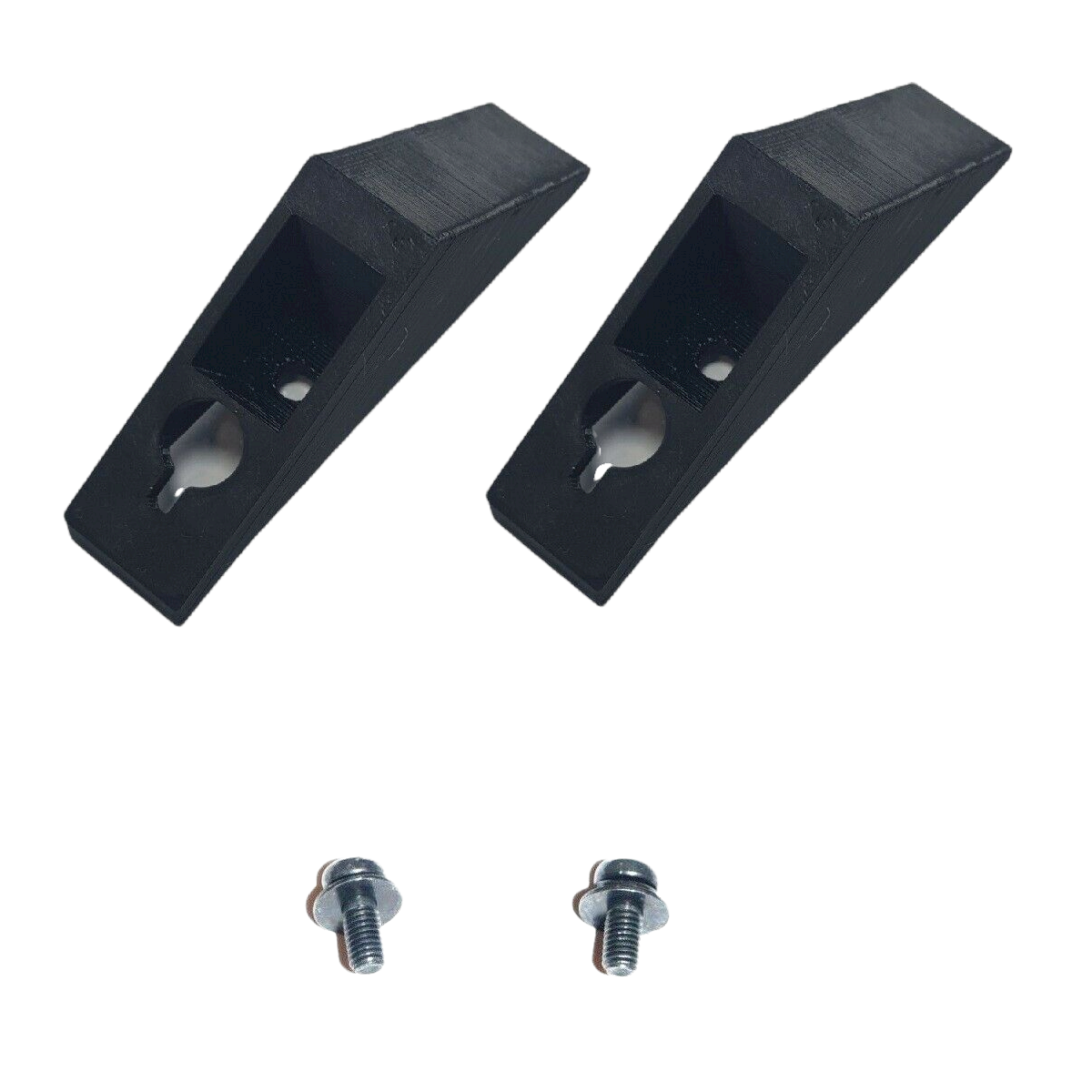 2x Wall Bracket Black Holder + Screws For SONY Sound Bar Speaker HTNT5