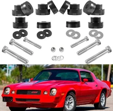 134-10005 Aluminum Body Mount Bushings Kit For 1968-1981 Camaro/Nova/Chevy II