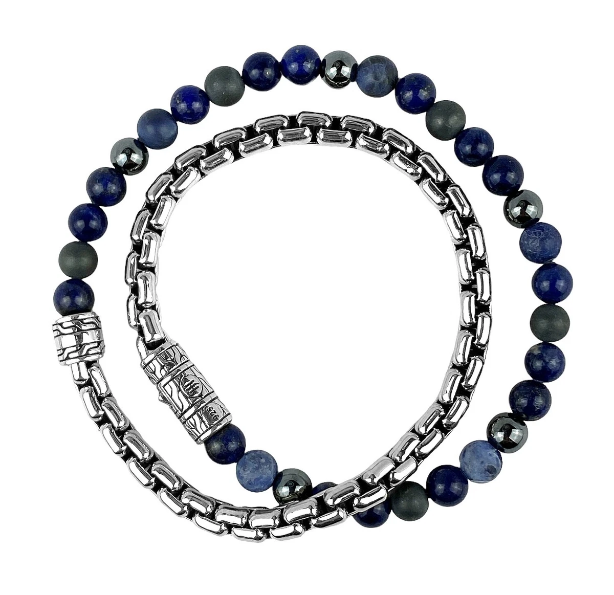 John Hardy Classic Chain Beaded Bracelet