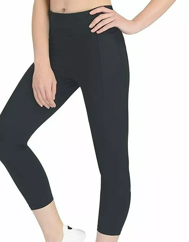 Capri workout top leggings with pockets