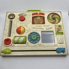 Vintage 1970s Fisher Price Activity Center Busy Board Crib Toy