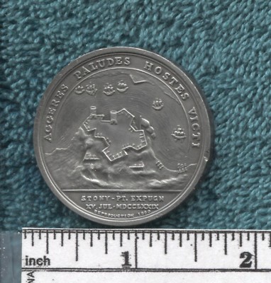 Pewter U.S. Mint Medal: 1779 Aggeres Paludes Hostes Victi | eBay