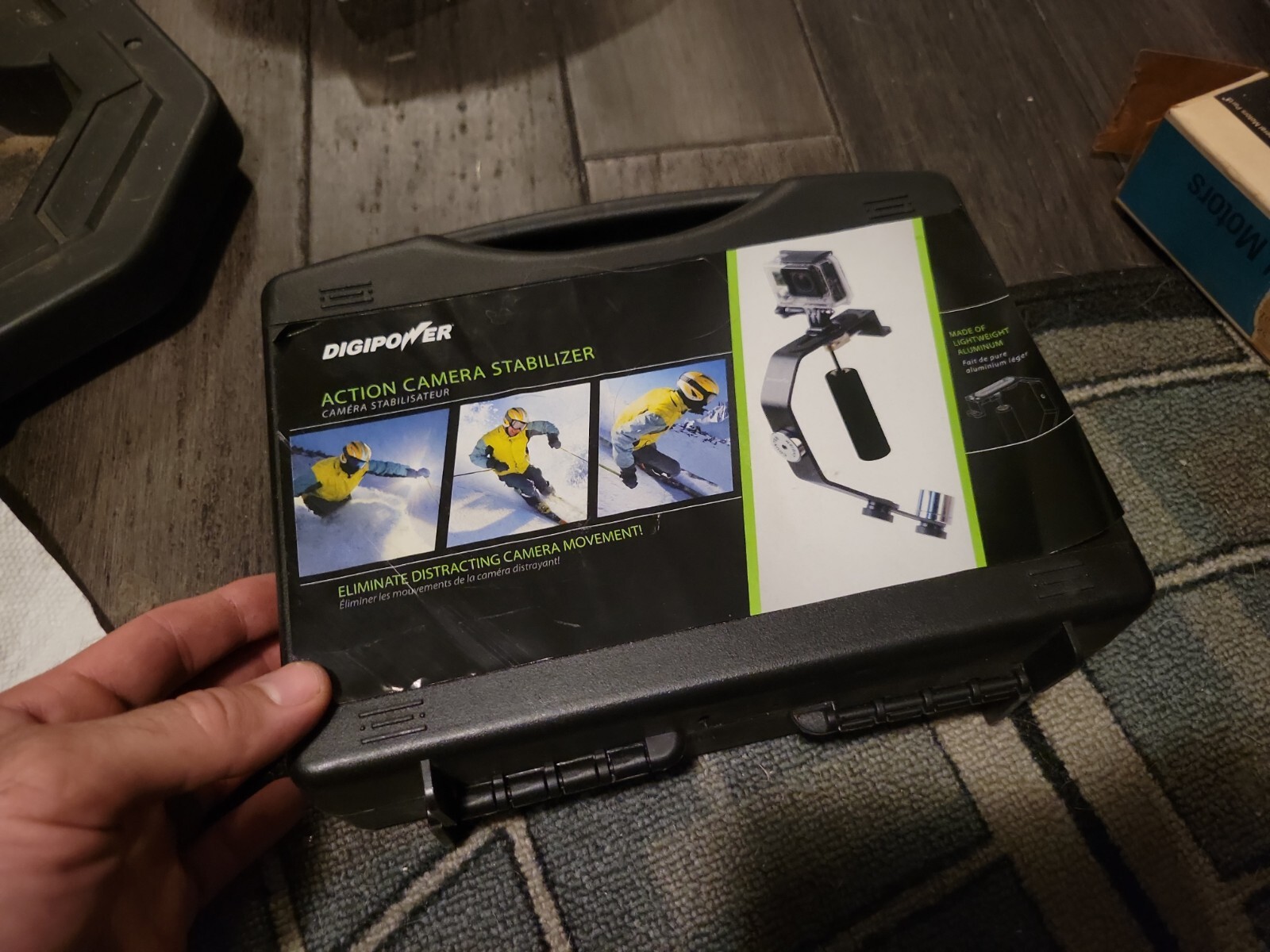 Digipower Action Camera Stabilizer Gimbal RF-STB10 Color: Black with hard case-image