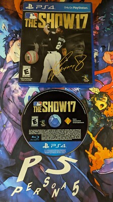 MLB The Show 17 PS4 PlayStation 4 PS4 Tested Working 