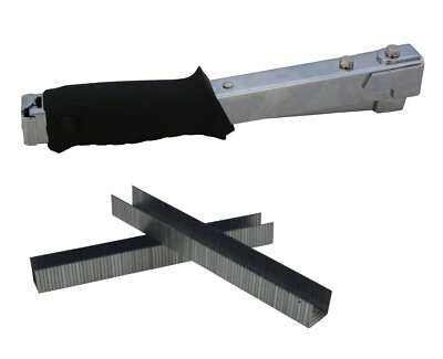 Alfa Hammertacker-Set - mit einem Profi Schlag-Tacker & 10 000 Tackerklammern