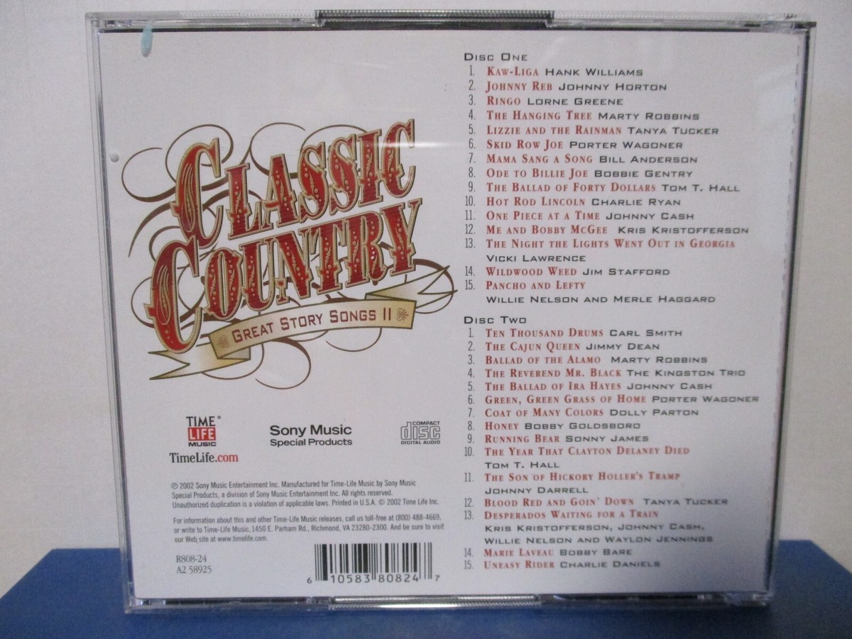その他 Classic Country: Great Country [CD] Classic Country: Great Story Songs II - 2 CD Set - MINT