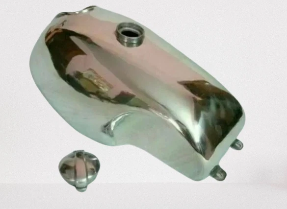 APTO PARA YAMAHA SR 500 MODELO MANX ESTILO DEPÓSITO GASOLINA CON TAPA Foto 2 de 4