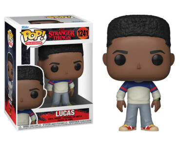 Funko Pop! Television: Stranger Things S4 Lucas Sinclair #1241 NIB